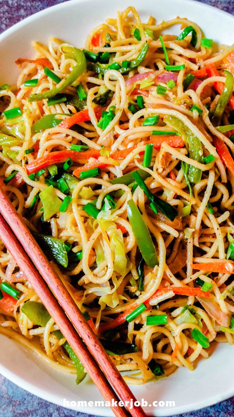 Chicken Hakka Noodles Recipe 