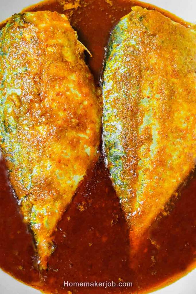 Mackerel Curry | Ayala Curry | Bangda Fish Curry Recipe Indian style ...