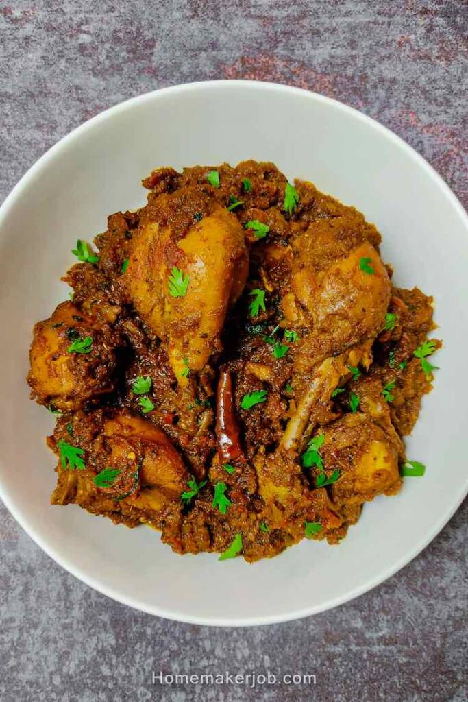 How to make bhuna chicken at home | Bhuna Murgh | Chicken Bhuna Masala ...