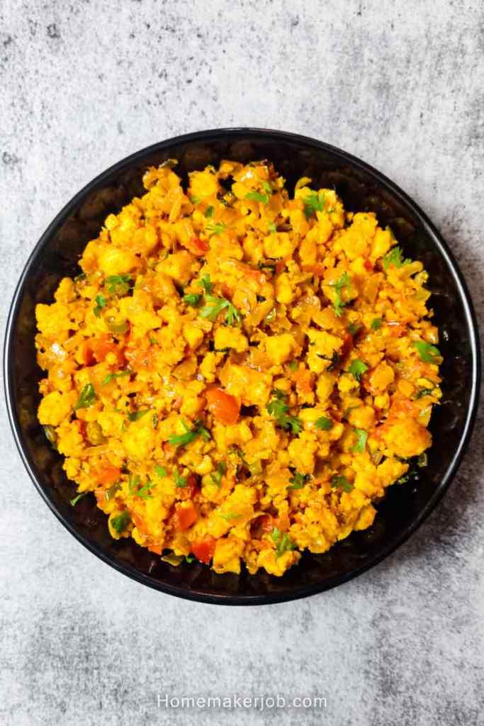 Paneer Bhurji Recipe Dhaba Style How To Make Dry Paneer Bhurji