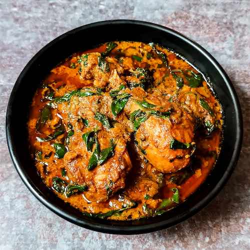 Methi chicken recipe | Fenugreek chicken | Methi murgh curry recipe ...