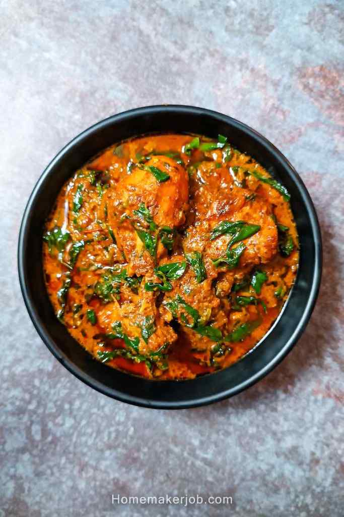 Methi chicken recipe | Fenugreek chicken | Methi murgh curry recipe ...